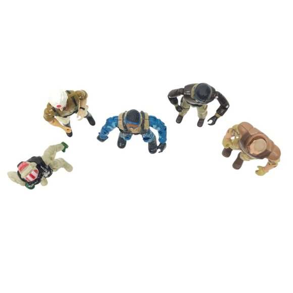 True Heroes The Corps Lanard Military Action Figure Toy 3.5" - 4" Mixed Lot of 5 - Picture 10 of 11